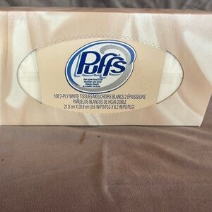 Puffs White Tissue Box 2002 sealed box